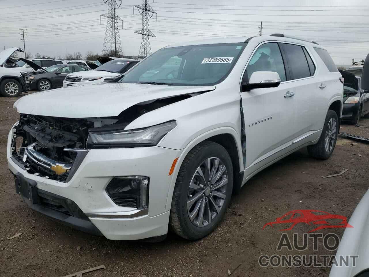 CHEVROLET TRAVERSE 2022 - 1GNEVKKW6NJ170392