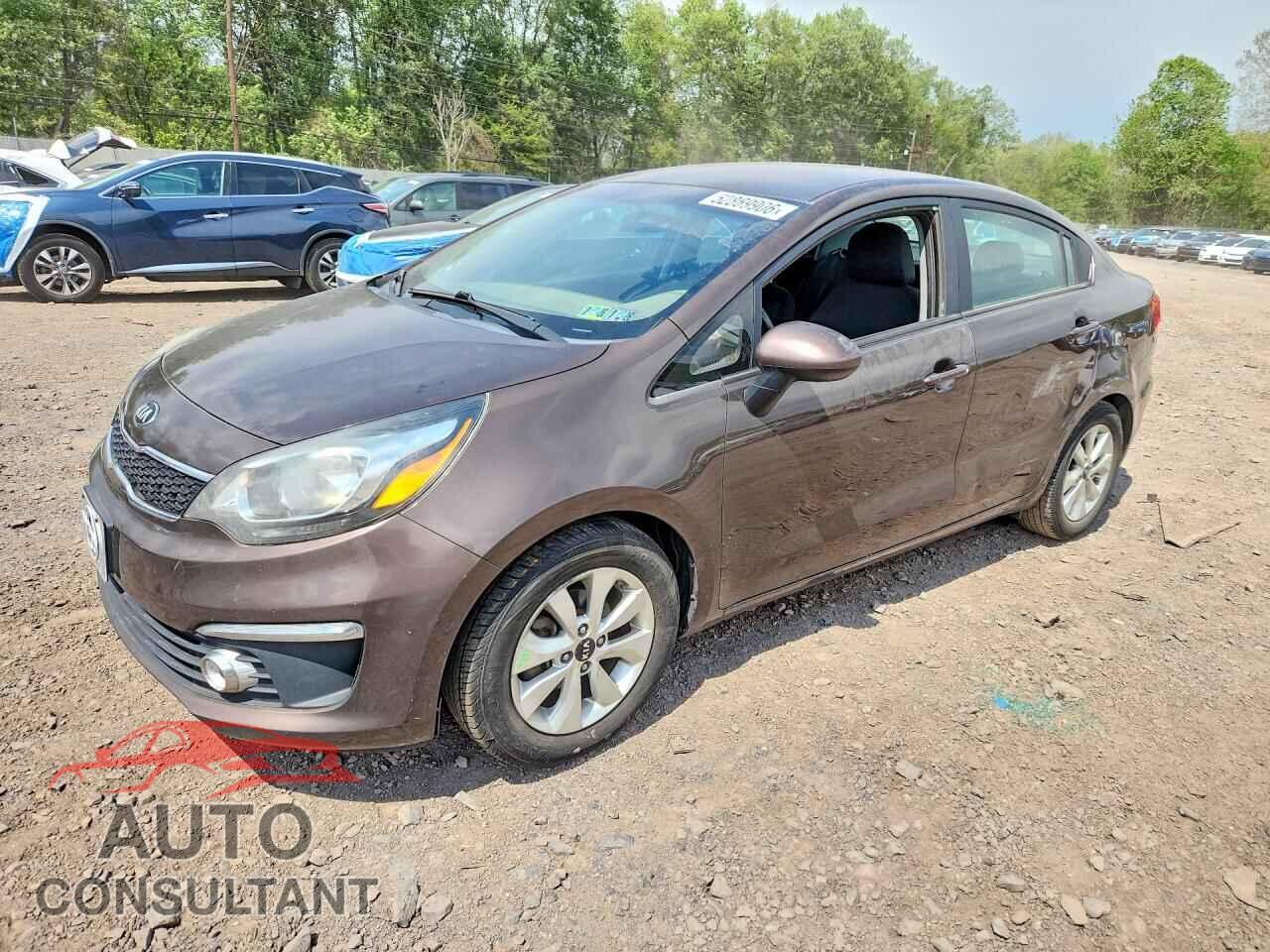 KIA RIO 2016 - KNADN4A33G6578567