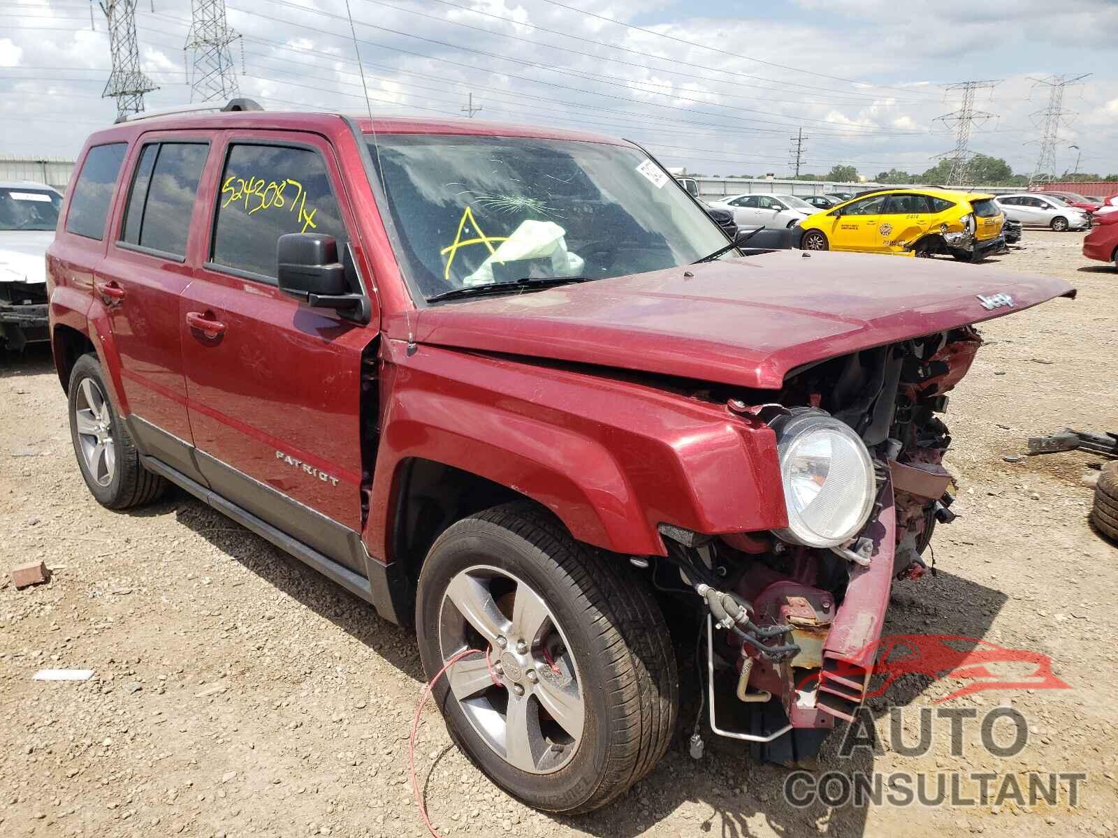 JEEP PATRIOT 2017 - 1C4NJPFA3HD136767