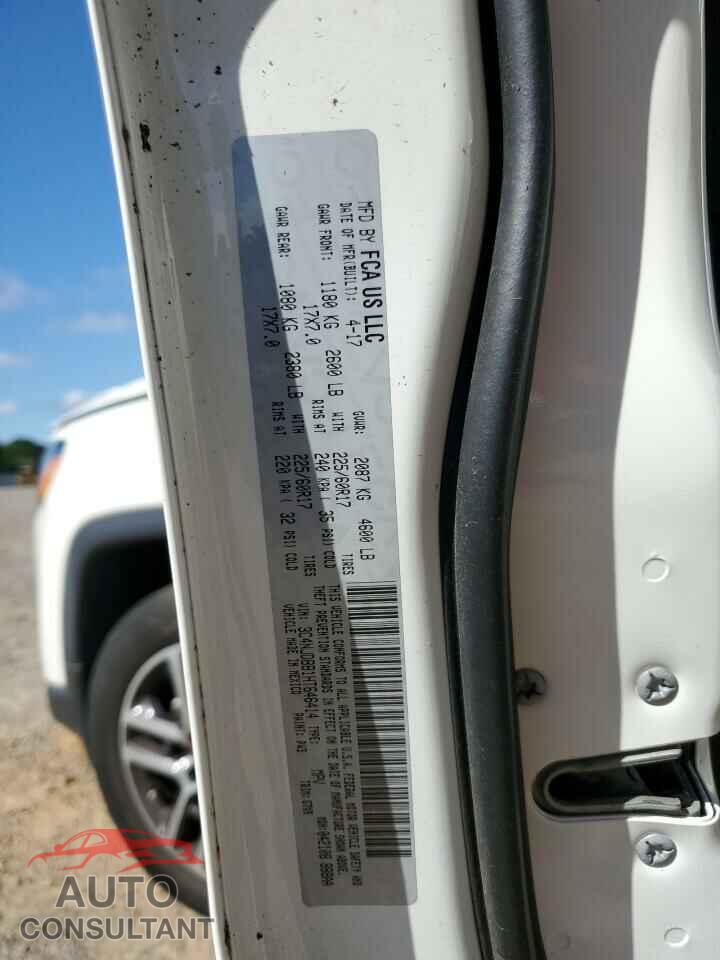 JEEP COMPASS 2017 - 3C4NJDBB1HT646414