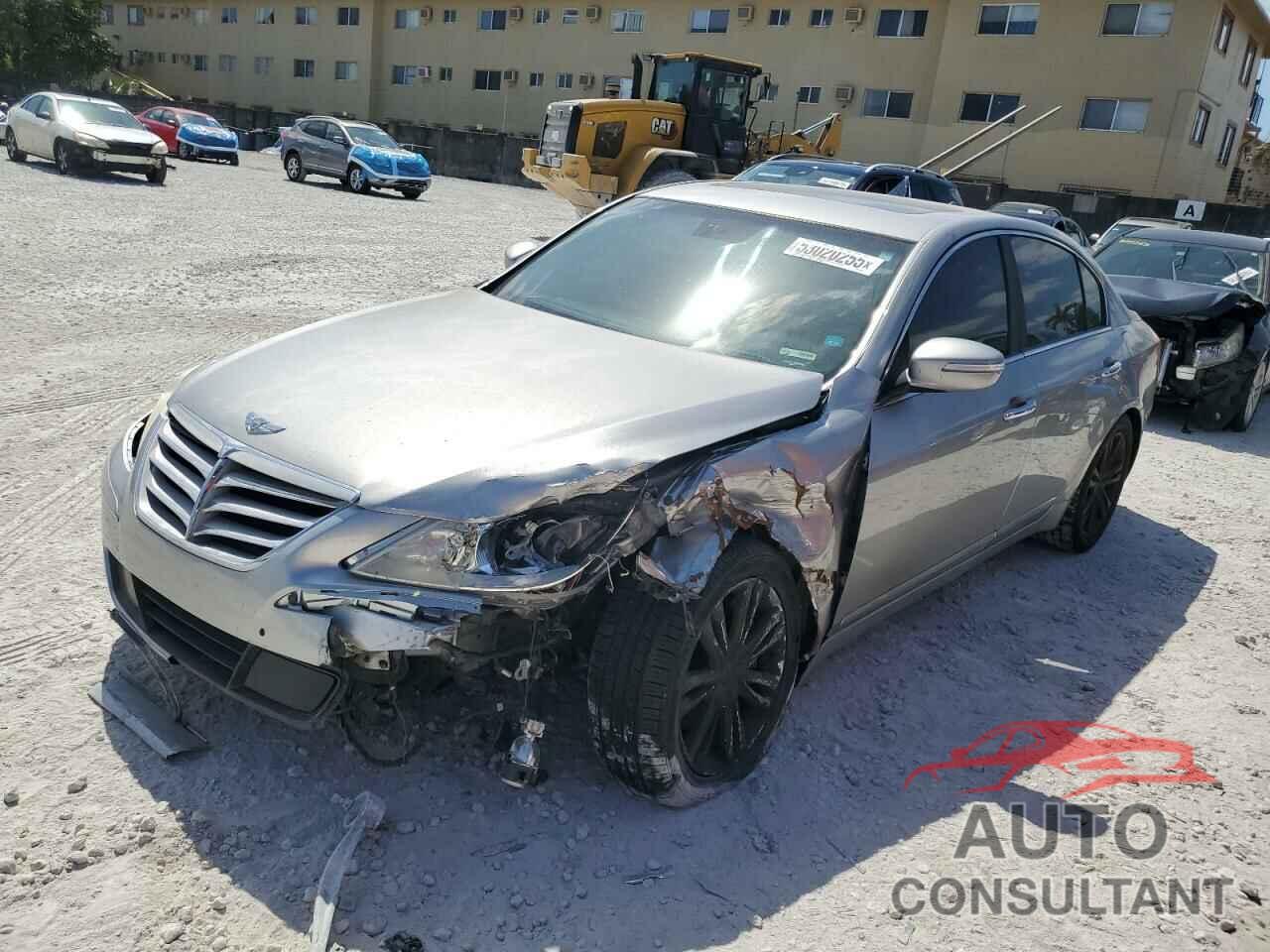 HYUNDAI GENESIS 2011 - KMHGC4DFXBU134274