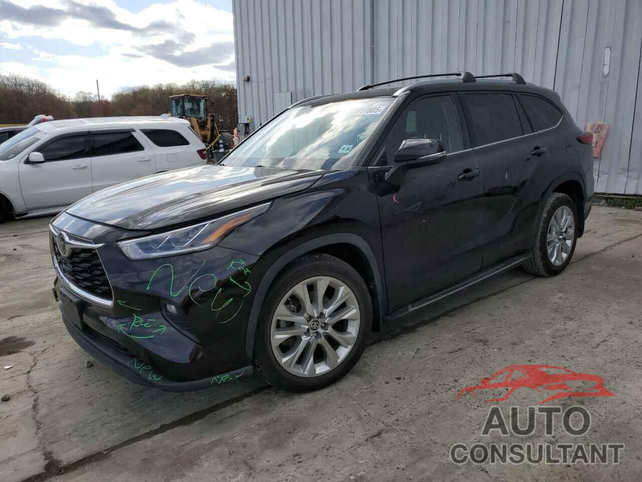 TOYOTA HIGHLANDER 2021 - 5TDDZRBH8MS070640