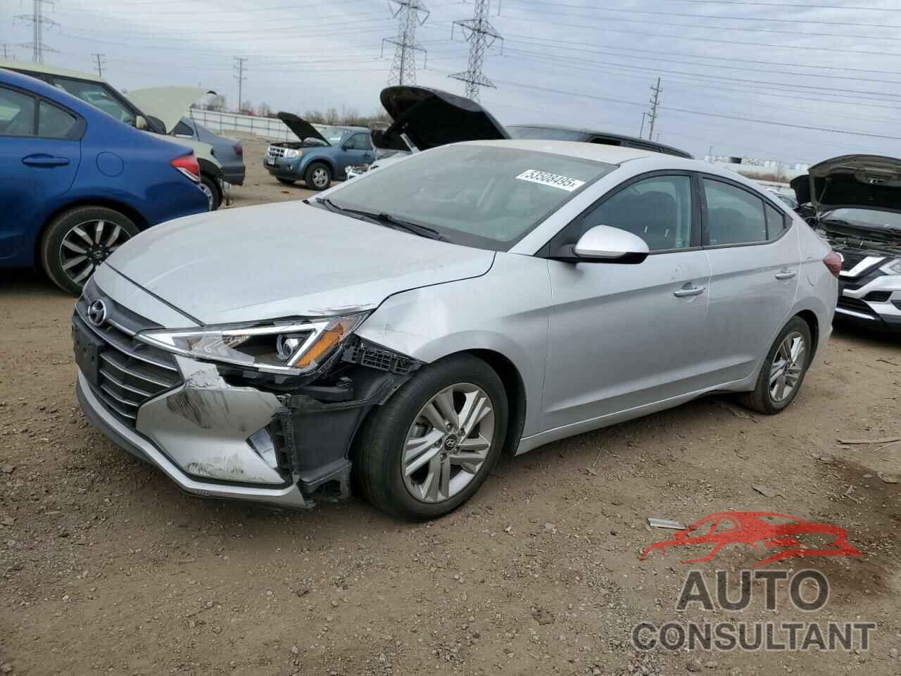 HYUNDAI ELANTRA 2019 - 5NPD84LF3KH452712