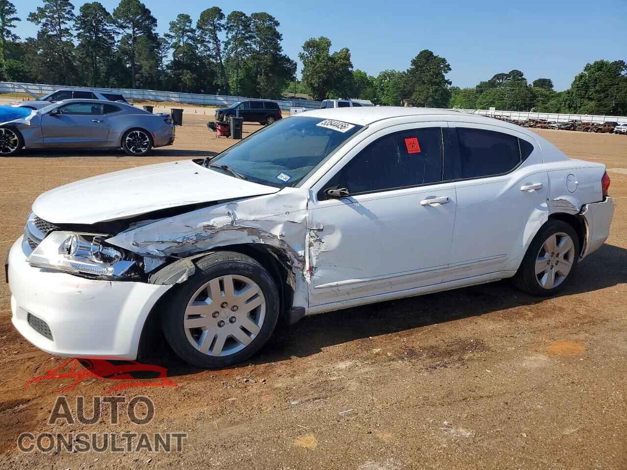 DODGE AVENGER 2012 - 1C3CDZAB9CN323254