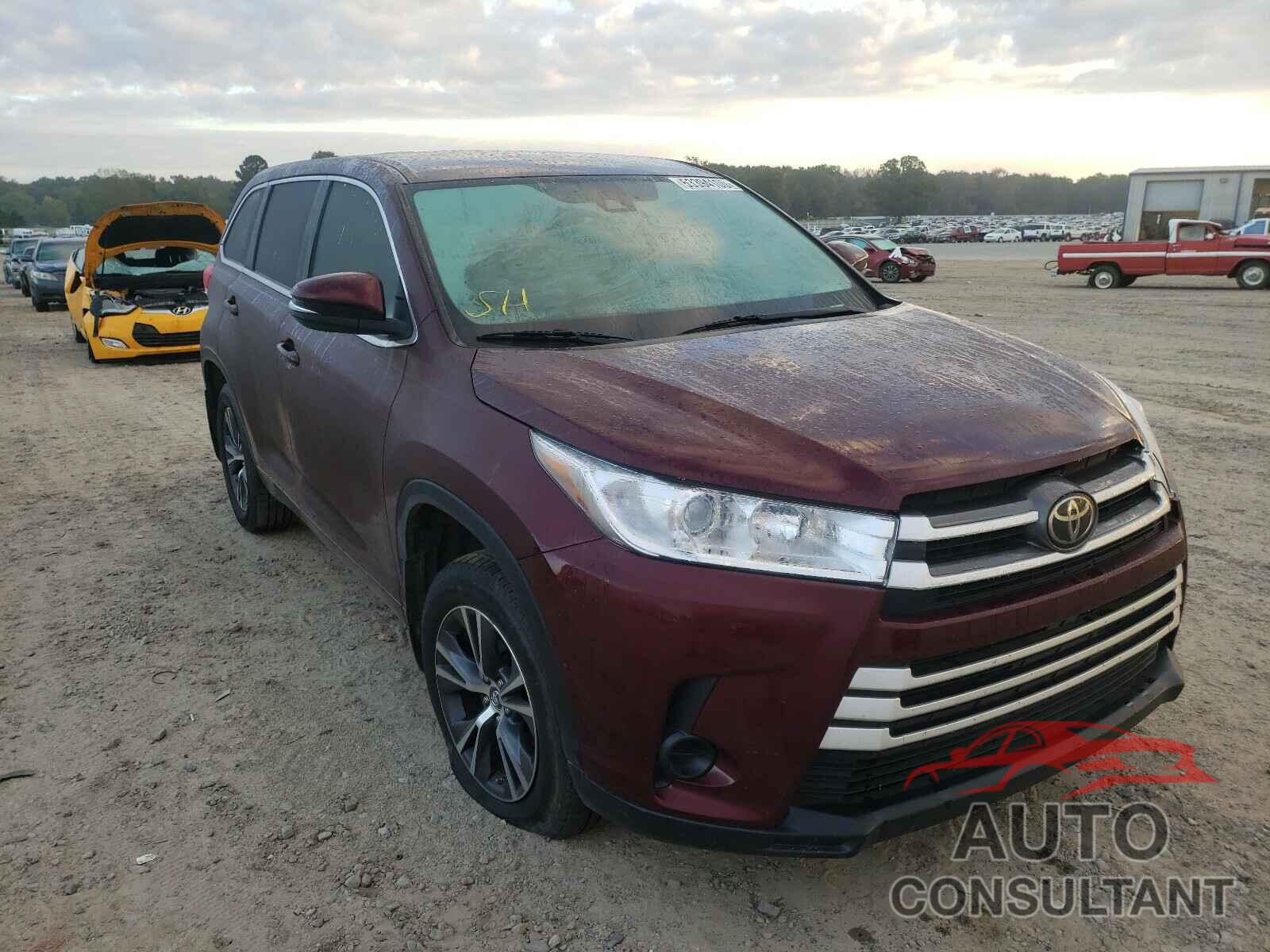 TOYOTA HIGHLANDER 2018 - 5TDZZRFH7JS283655
