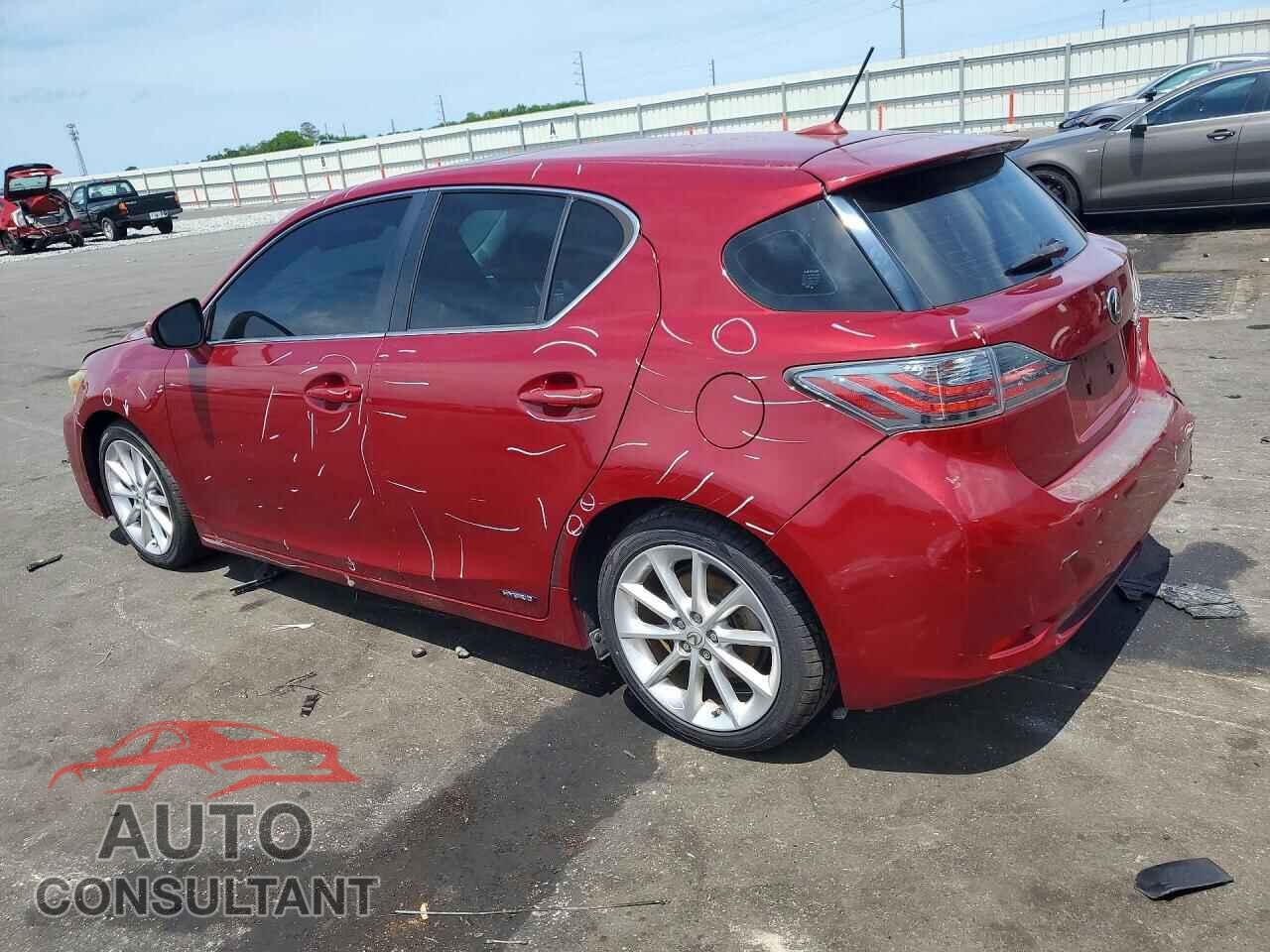 LEXUS CT 200 2011 - JTHKD5BH0B2010126