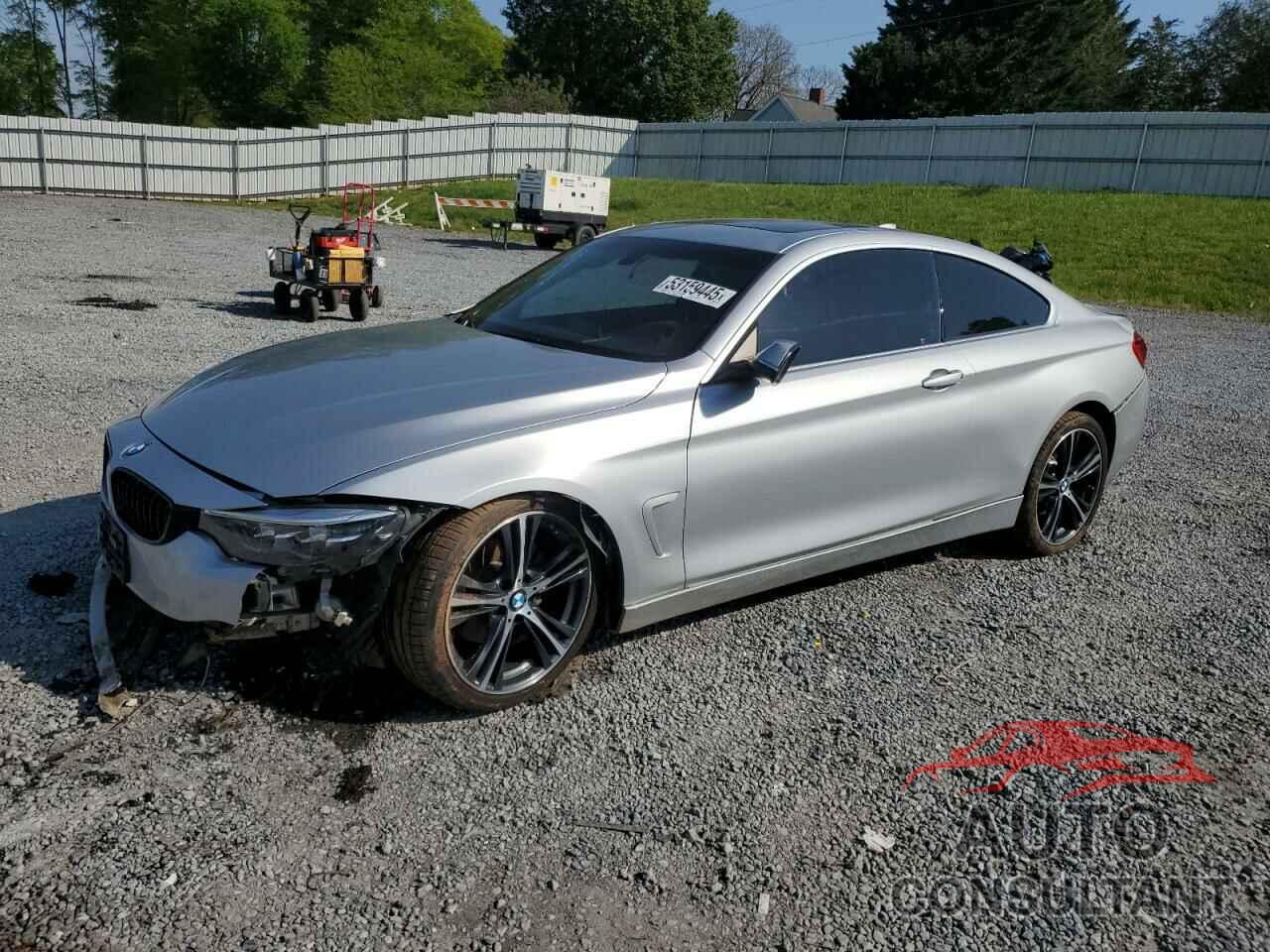 BMW 4 SERIES 2019 - WBA4W3C51KAF92577