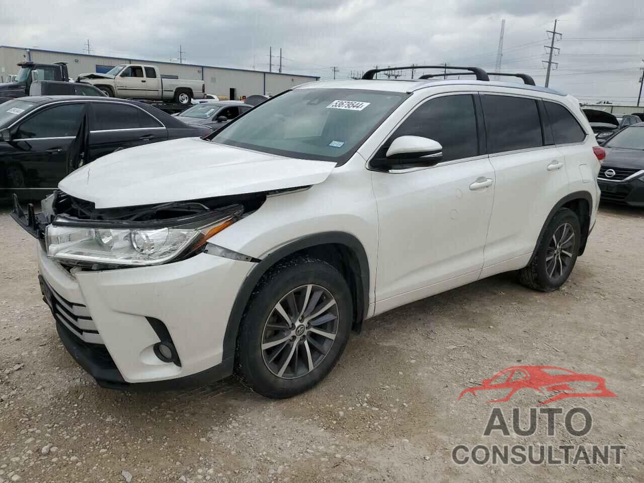 TOYOTA HIGHLANDER 2017 - 5TDKZRFH9HS217104