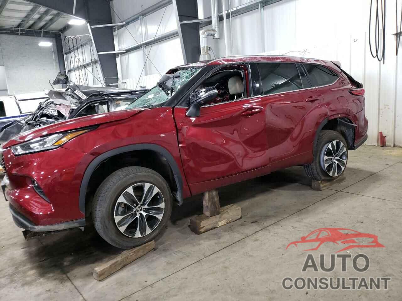 TOYOTA HIGHLANDER 2020 - 5TDGZRBH6LS522211