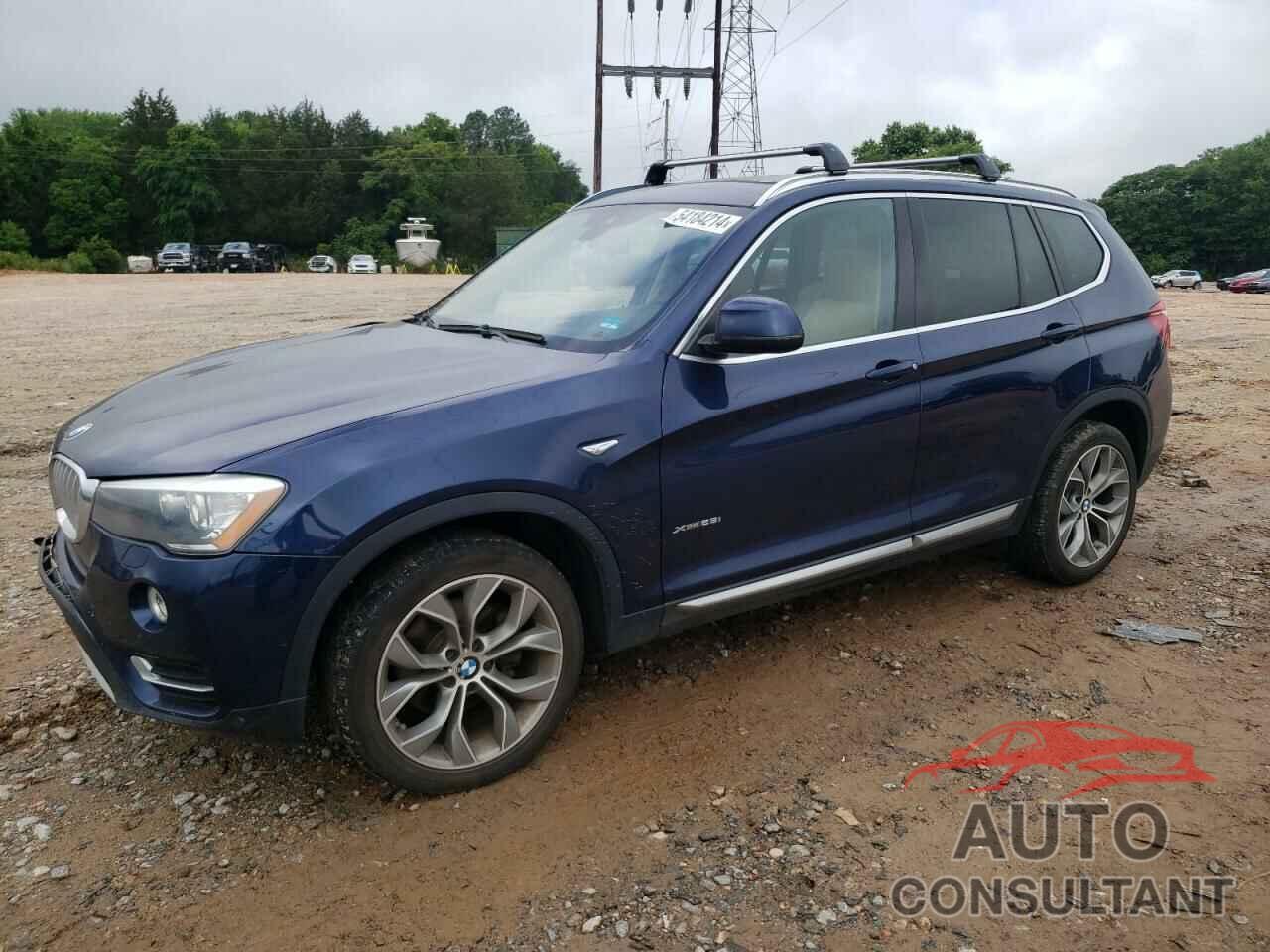 BMW X3 2016 - 5UXWX9C50G0D73326