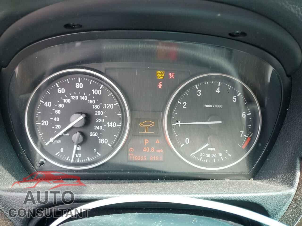 BMW 3 SERIES 2011 - WBAPH7C58BE460422