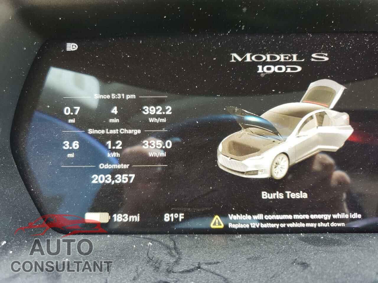 TESLA MODEL S 2017 - 5YJSA1E28HF227830