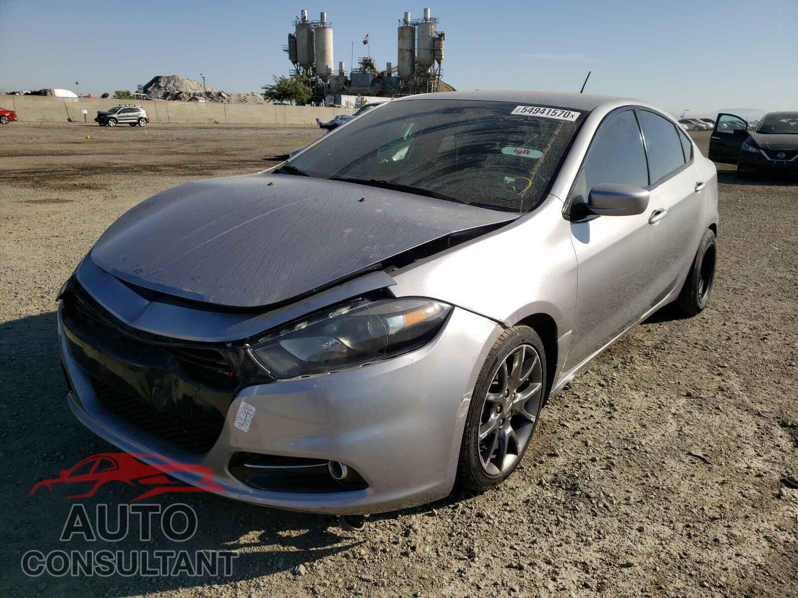 DODGE DART 2015 - 1C3CDFBB6FD278541