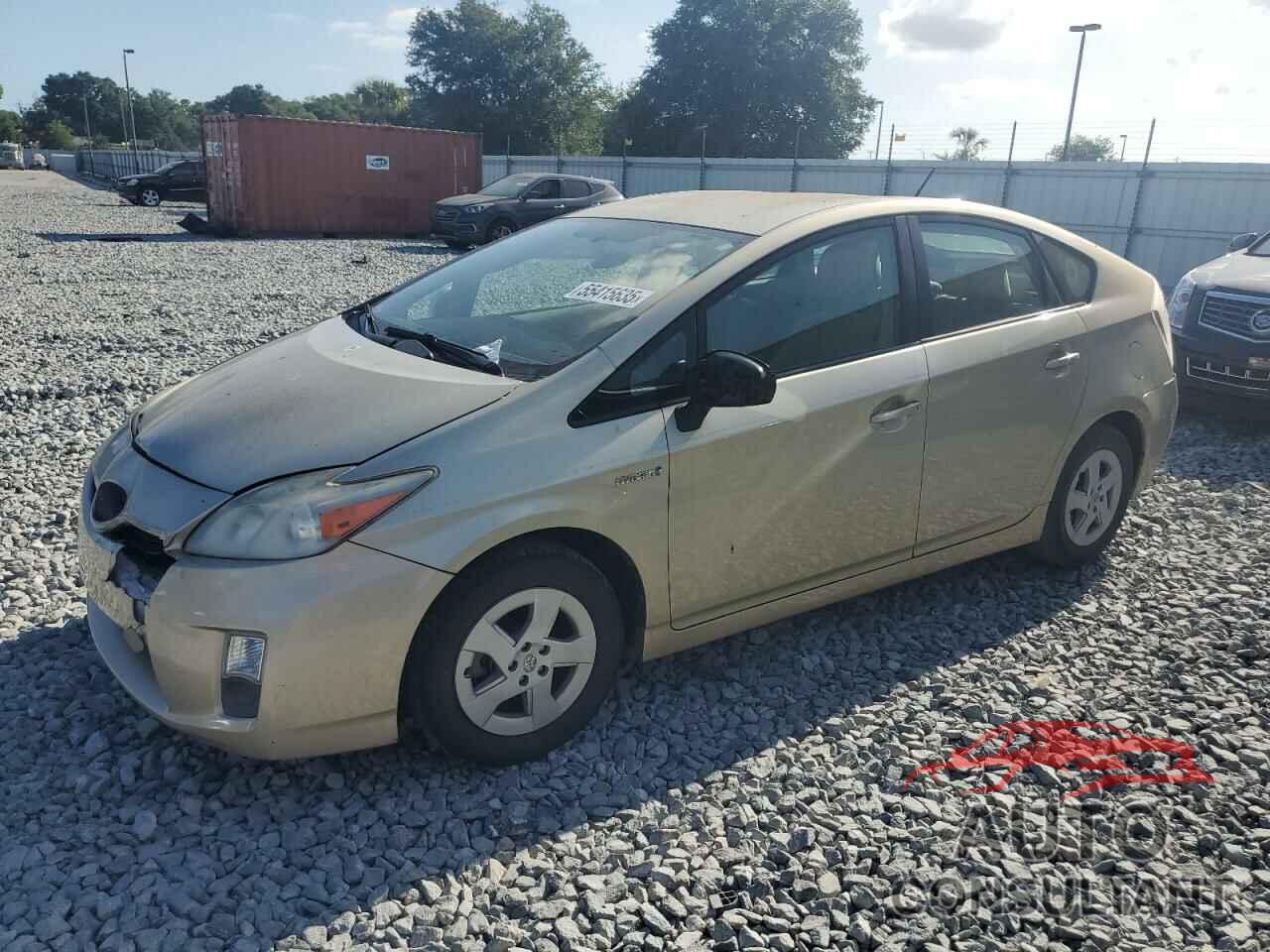 TOYOTA PRIUS 2010 - JTDKN3DU7A0105306