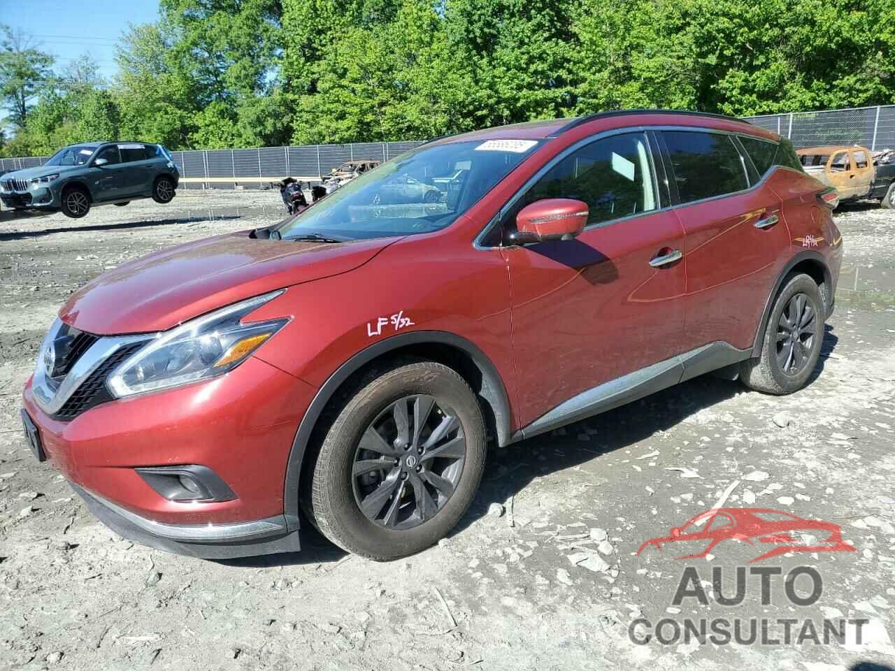 NISSAN MURANO 2018 - 5N1AZ2MH5JN192697
