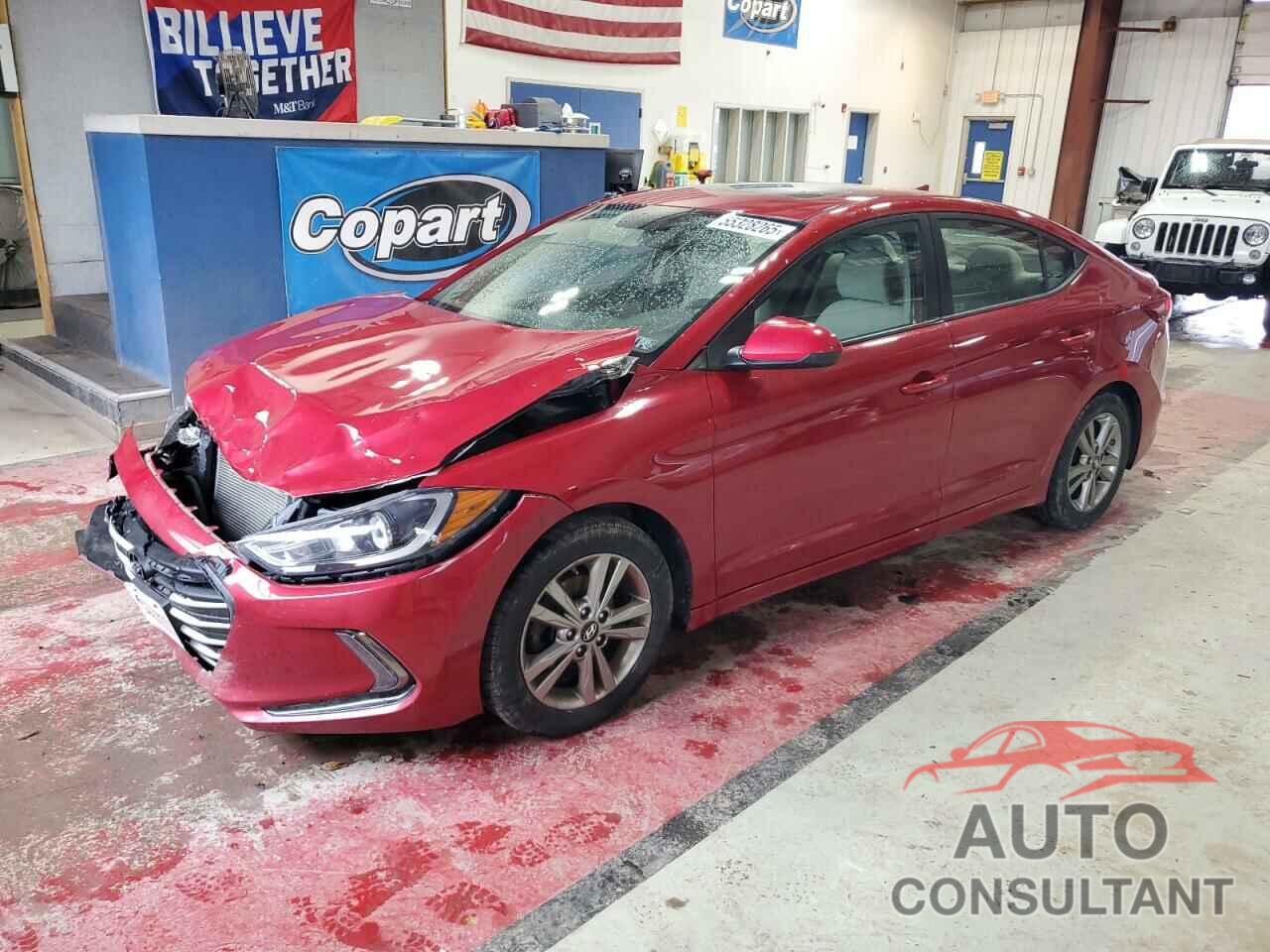 HYUNDAI ELANTRA 2017 - KMHD84LF5HU242462