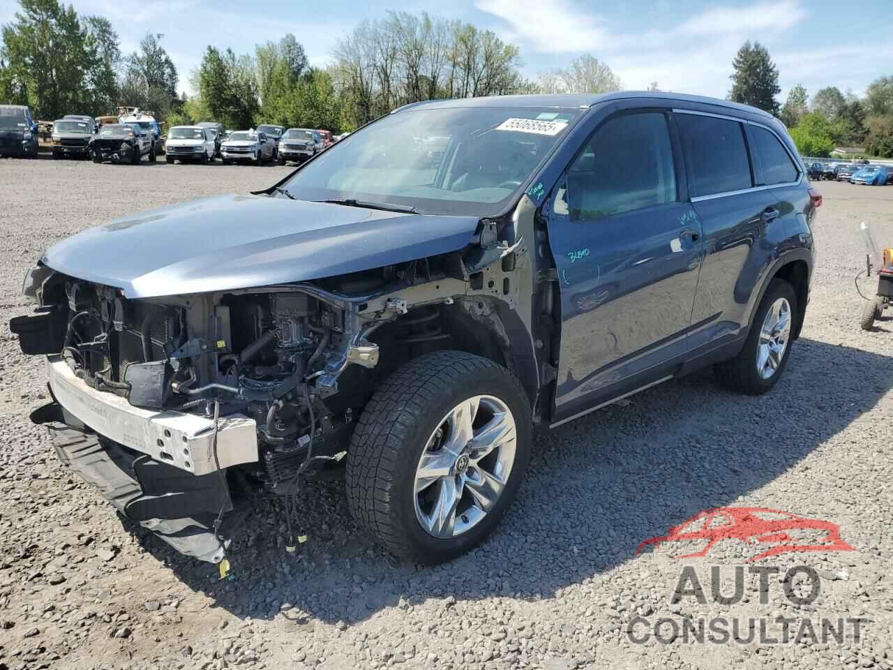 TOYOTA HIGHLANDER 2018 - 5TDDGRFH2JS043784