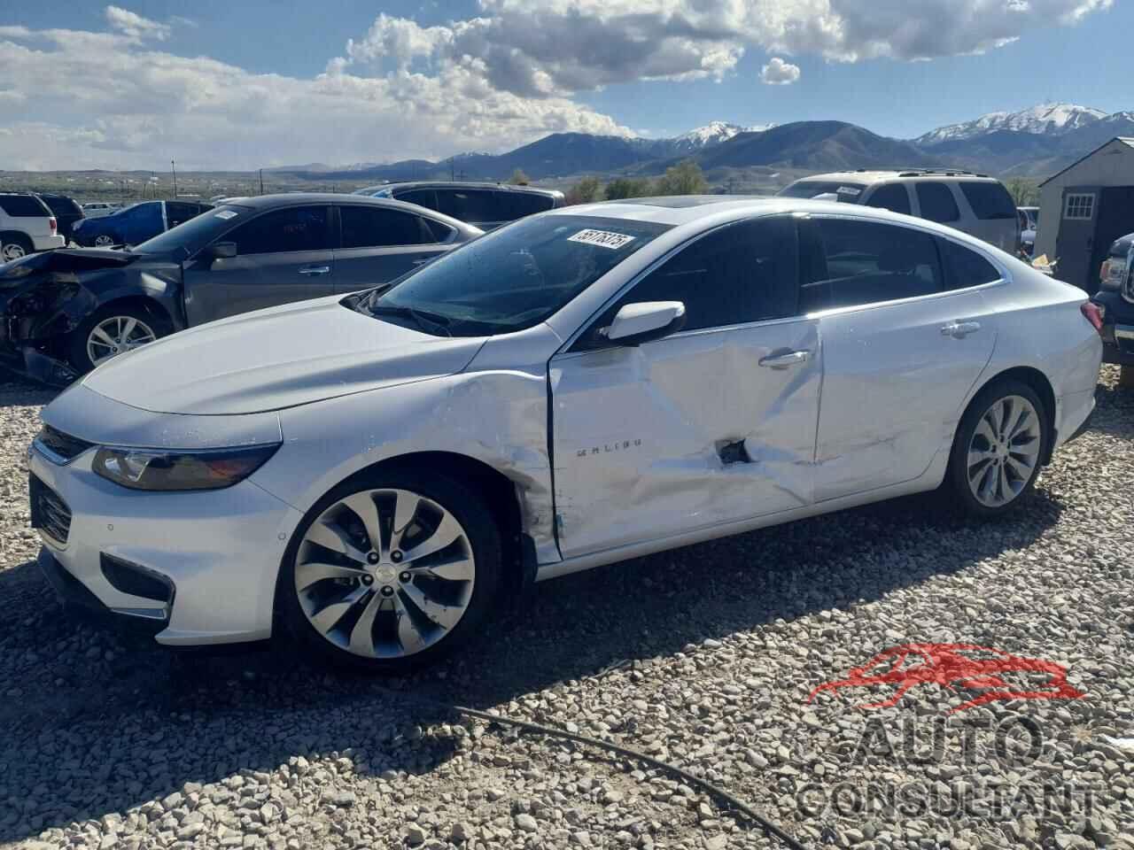 CHEVROLET MALIBU 2018 - 1G1ZE5SX4JF227246