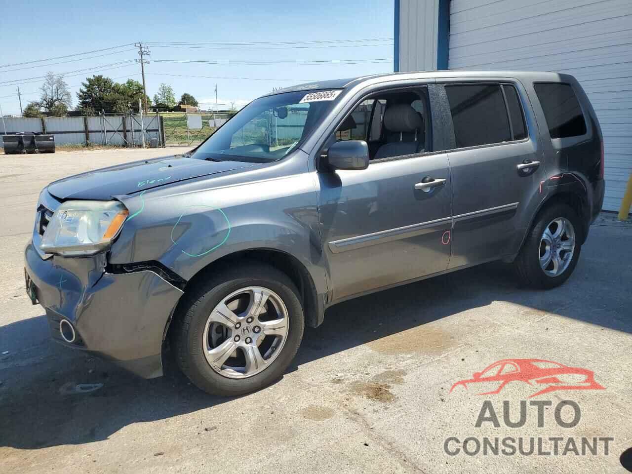 HONDA PILOT 2013 - 5FNYF3H5XDB011193