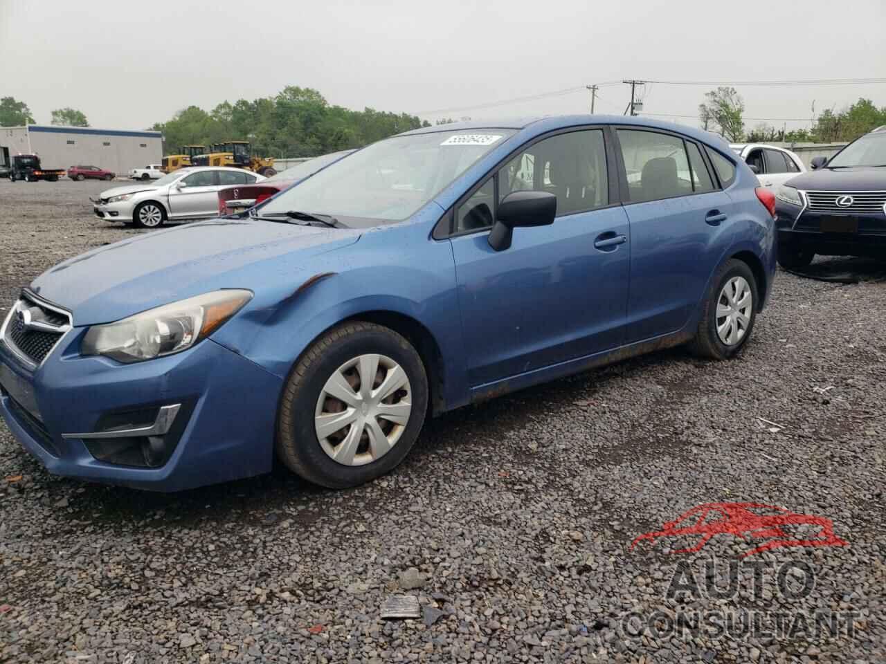SUBARU IMPREZA 2016 - JF1GPAA6XGH214515