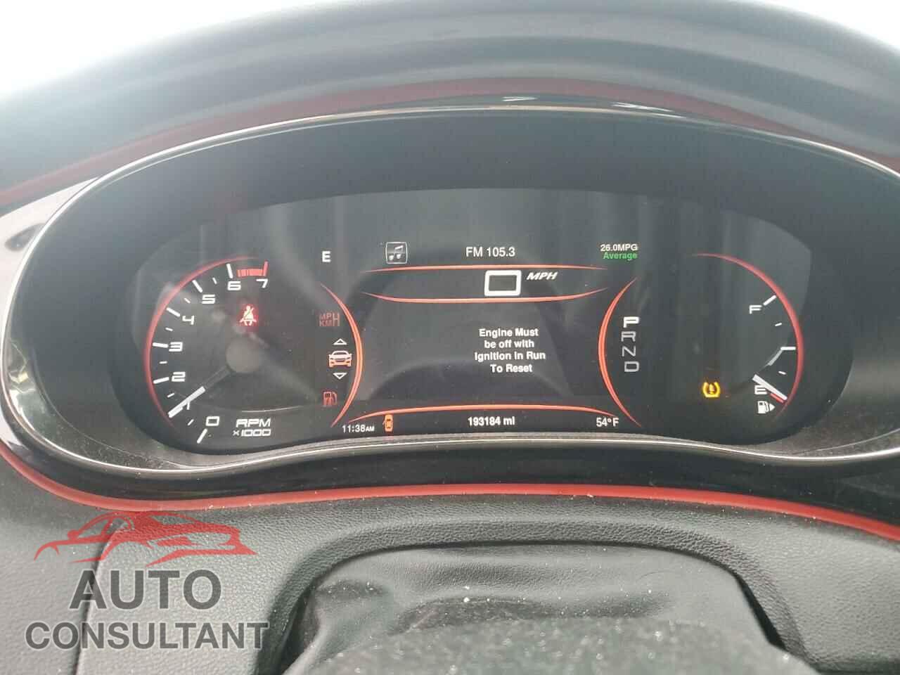 DODGE DART 2015 - 1C3CDFEBXFD282040