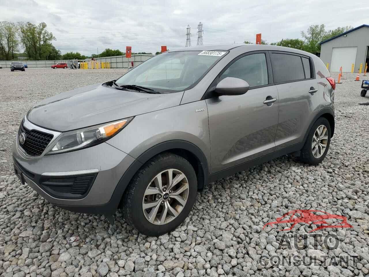 KIA SPORTAGE 2016 - KNDPBCAC6G7848291