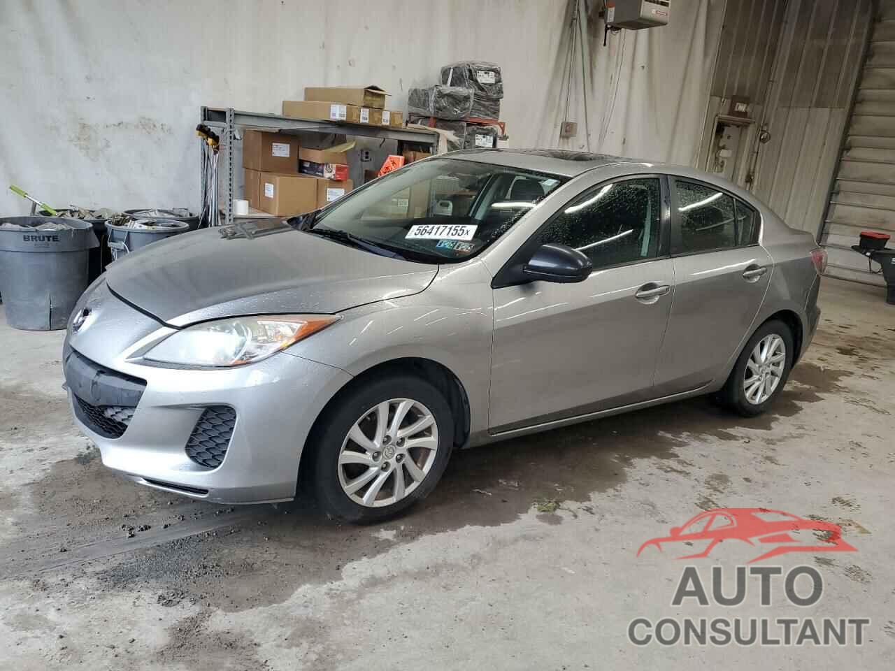 MAZDA 3 2012 - JM1BL1V82C1538637