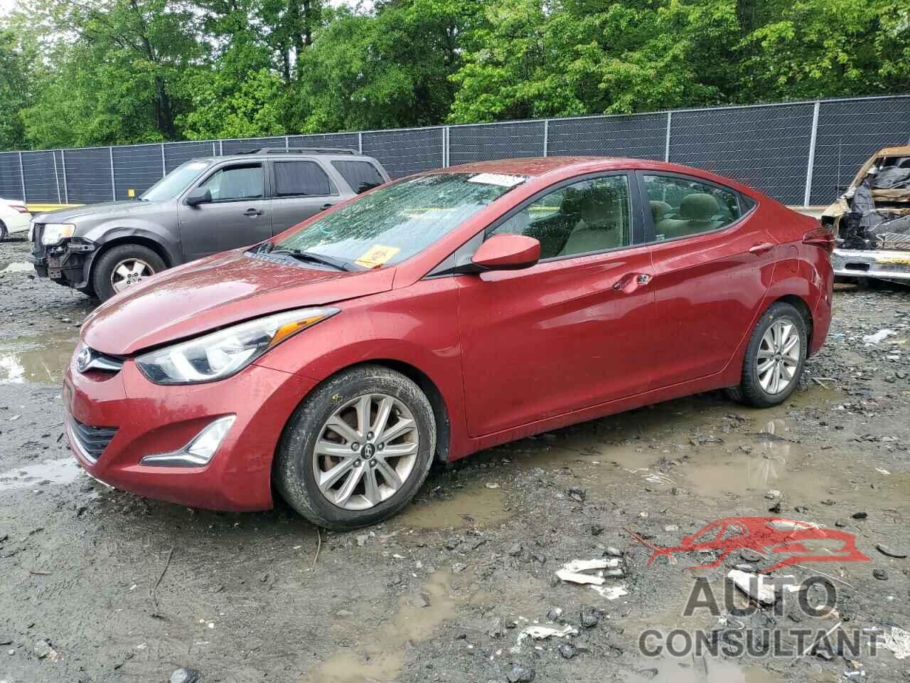 HYUNDAI ELANTRA 2014 - 5NPDH4AE8EH542520