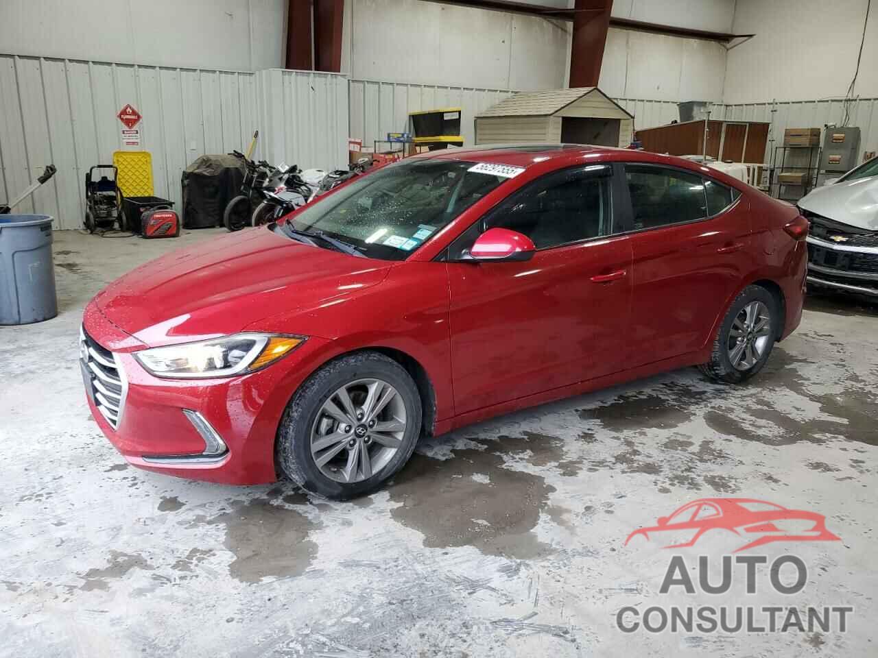 HYUNDAI ELANTRA 2017 - KMHD84LF6HU274384