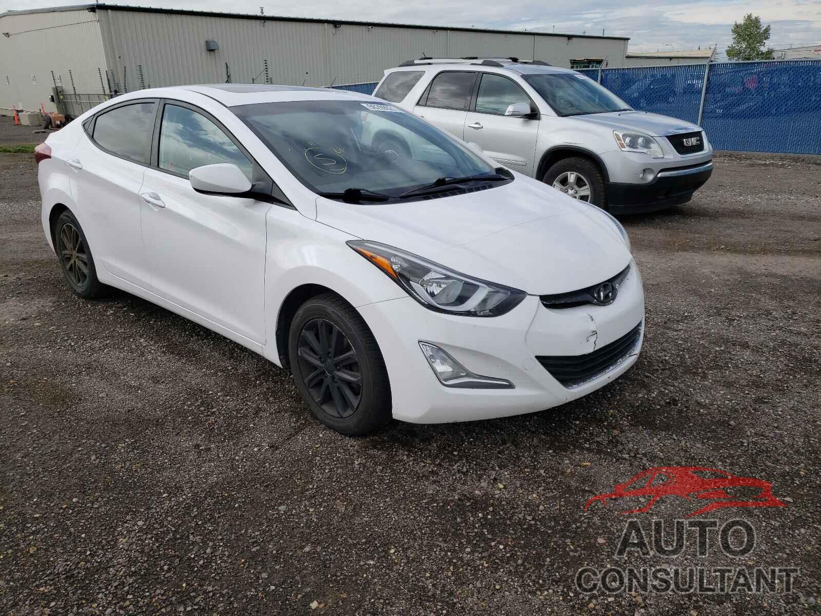 HYUNDAI ELANTRA 2016 - KMHDH4AEXGU528557