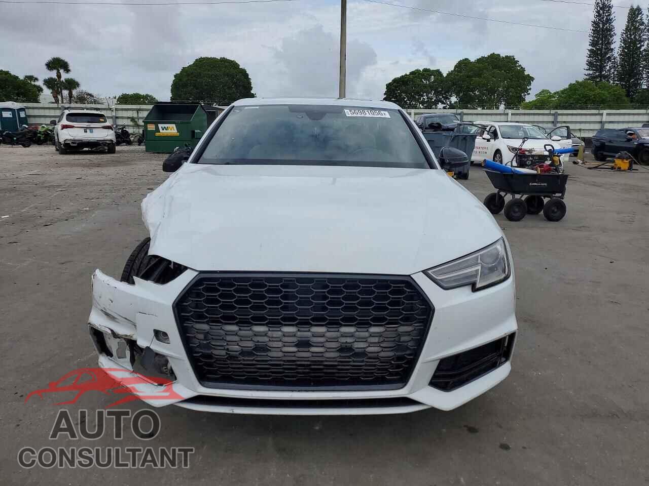AUDI A4 2017 - WAUKMAF49HN058116