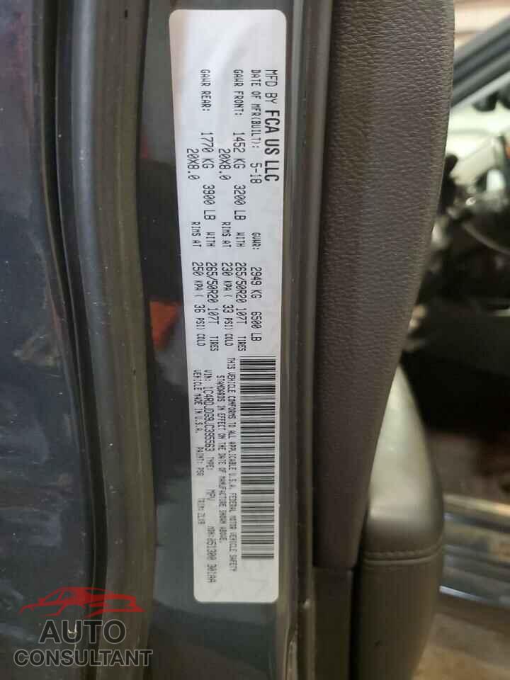 DODGE DURANGO 2018 - 1C4RDJDG9JC395563