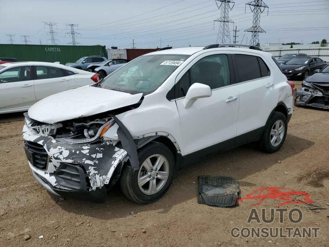 CHEVROLET TRAX 2019 - KL7CJPSB3KB950780