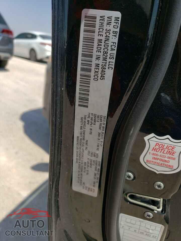JEEP COMPASS 2021 - 3C4NJDCB2MT584045