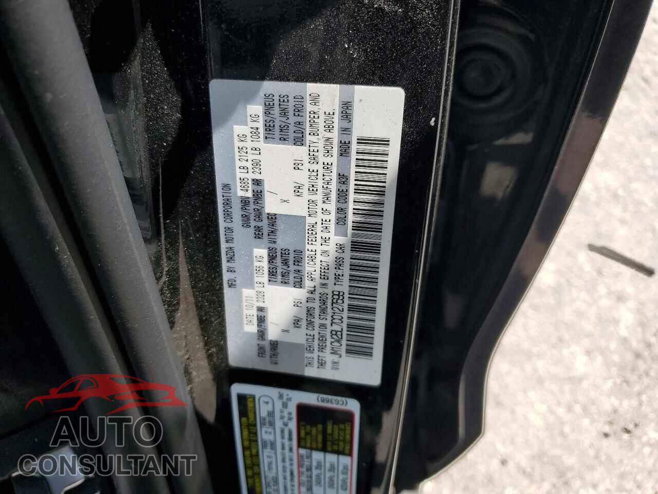 MAZDA 5 2012 - JM1CW2BL7C0127699