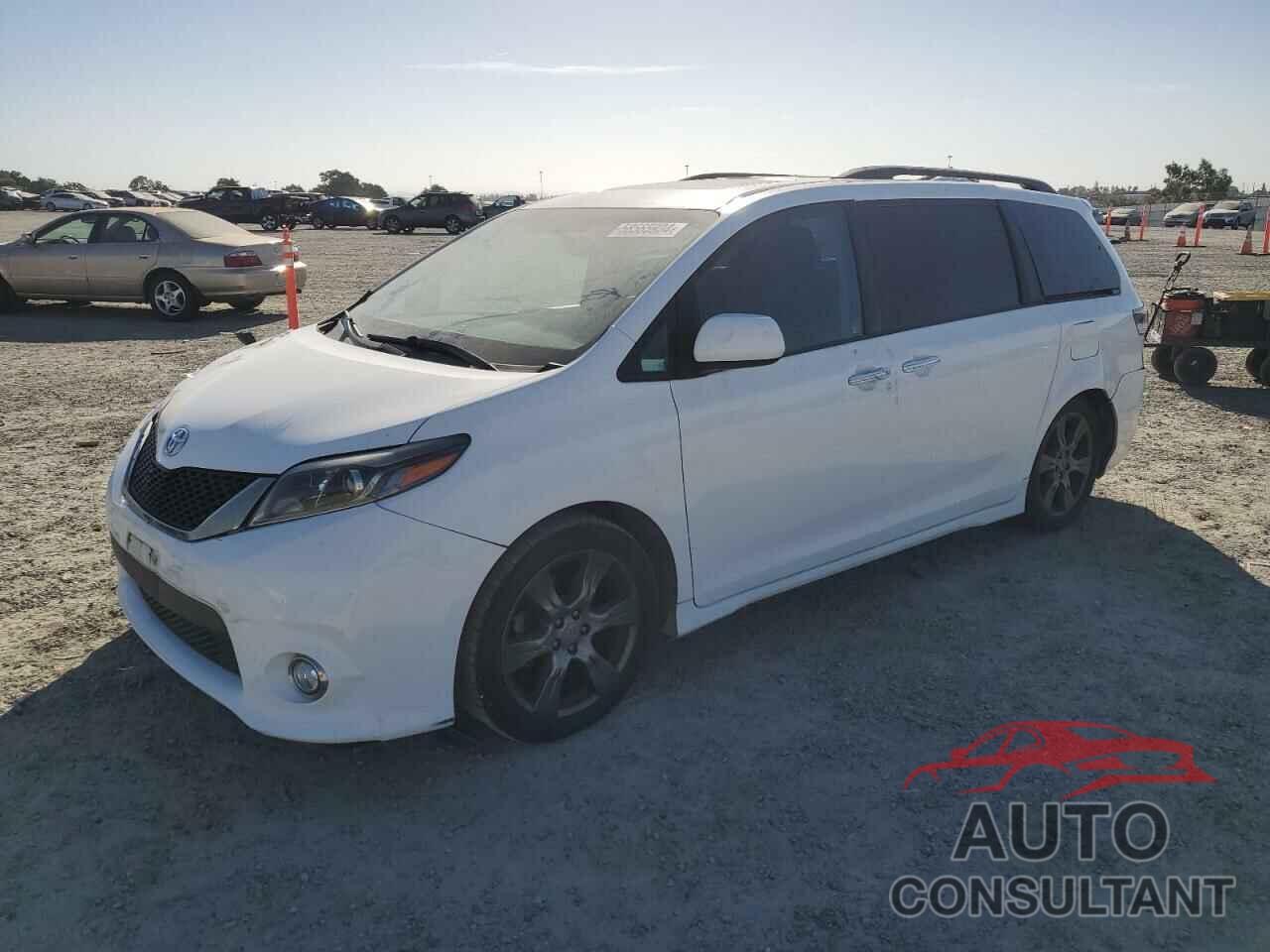 TOYOTA SIENNA 2017 - 5TDXZ3DC5HS809948