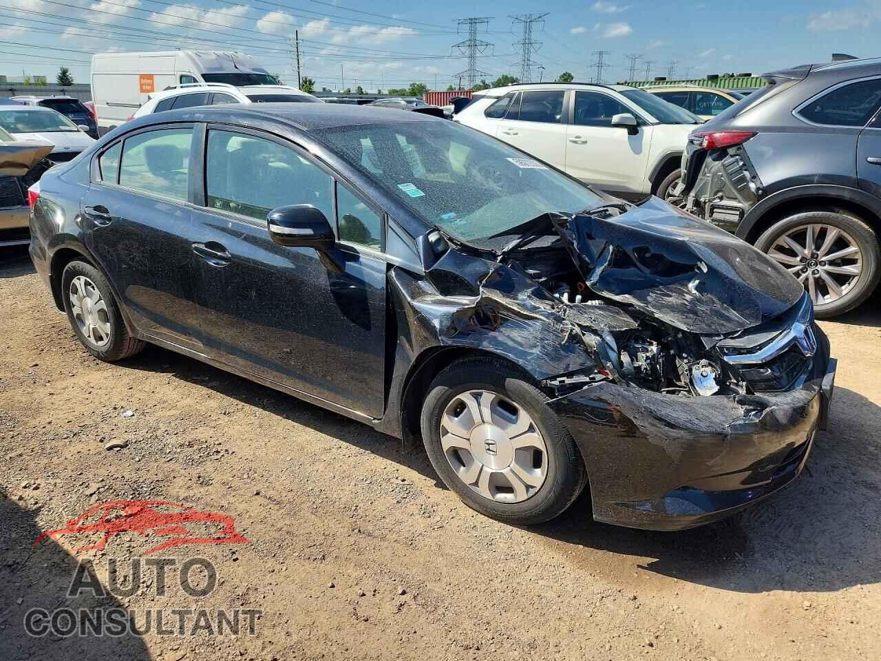 HONDA CIVIC 2012 - JHMFB4F26CS009071