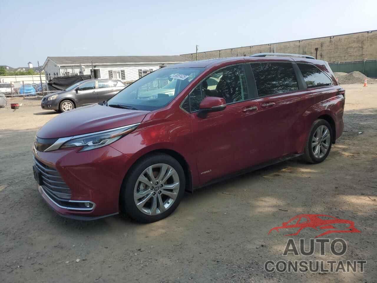 TOYOTA SIENNA 2021 - 5TDERKEC3MS050646