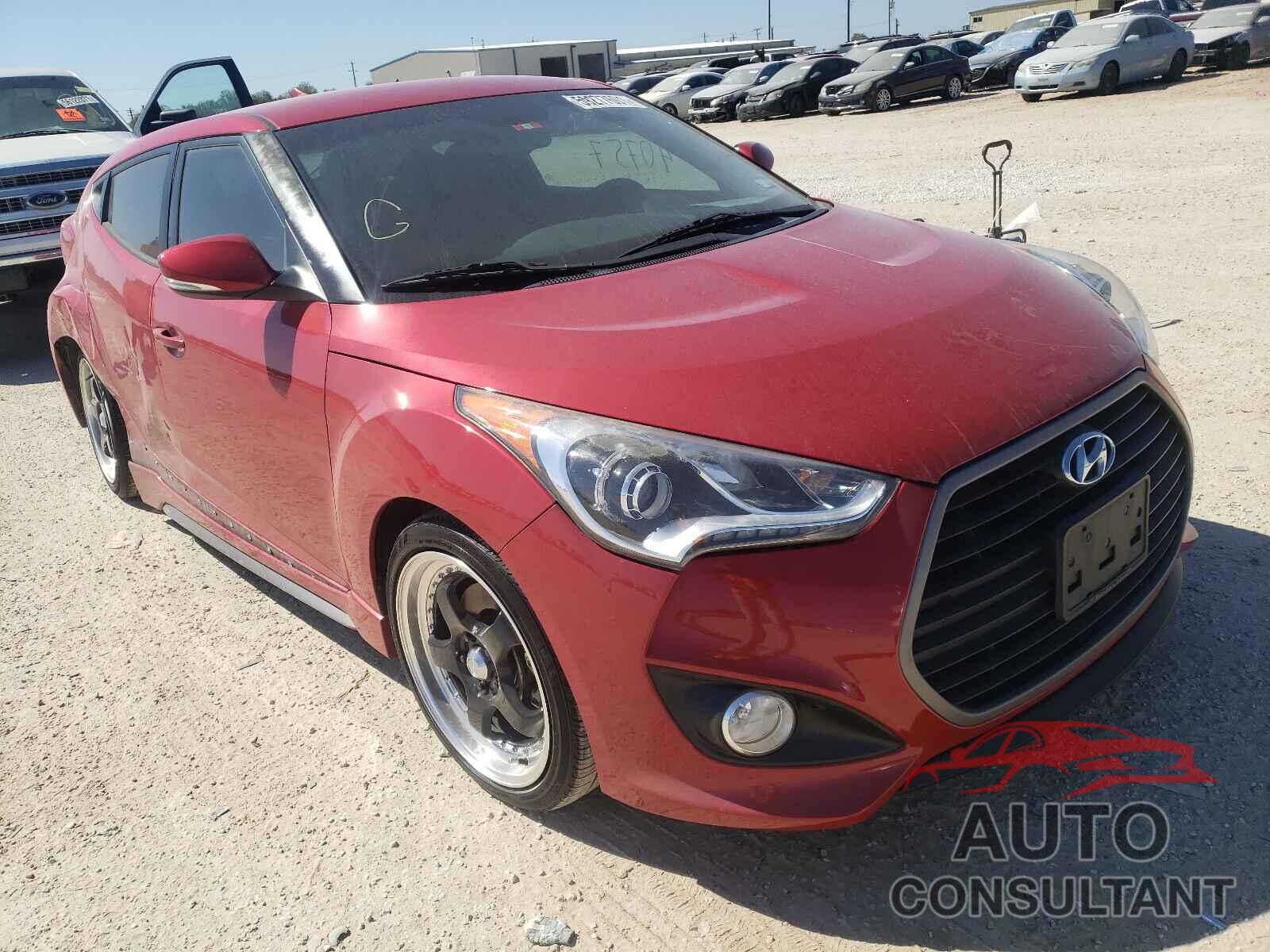 HYUNDAI VELOSTER 2016 - KMHTC6AE0GU282205