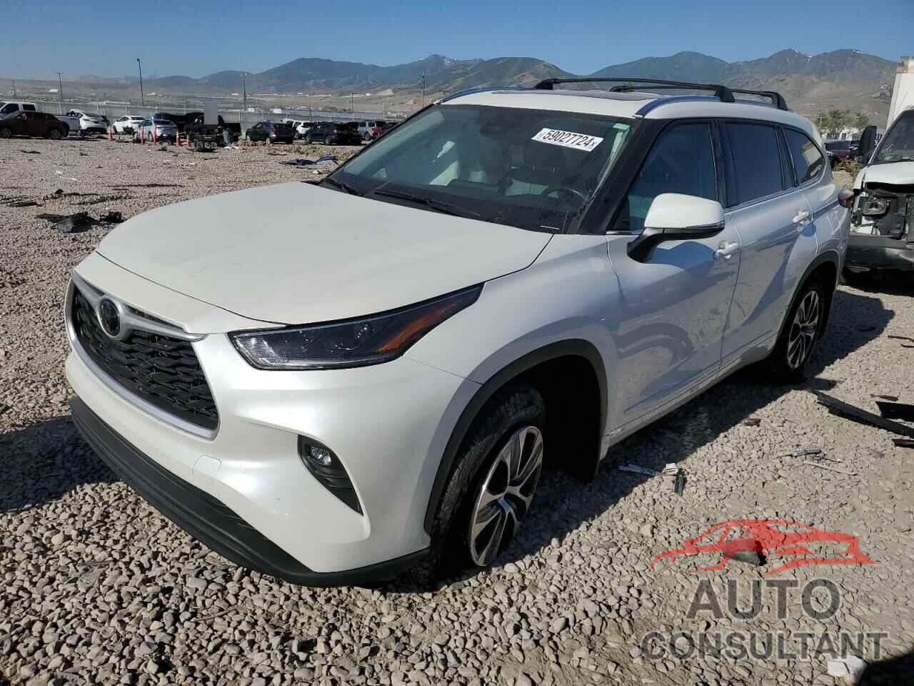 TOYOTA HIGHLANDER 2021 - 5TDHZRBH4MS552555