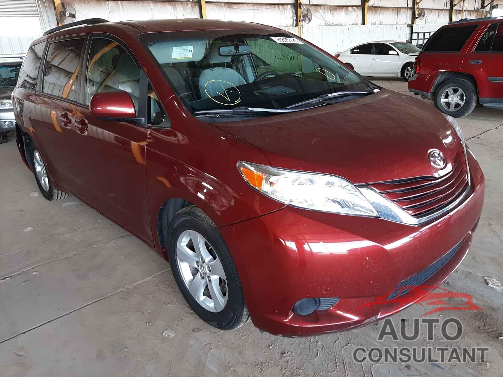 TOYOTA SIENNA 2017 - 5TDKZ3DC5HS871361