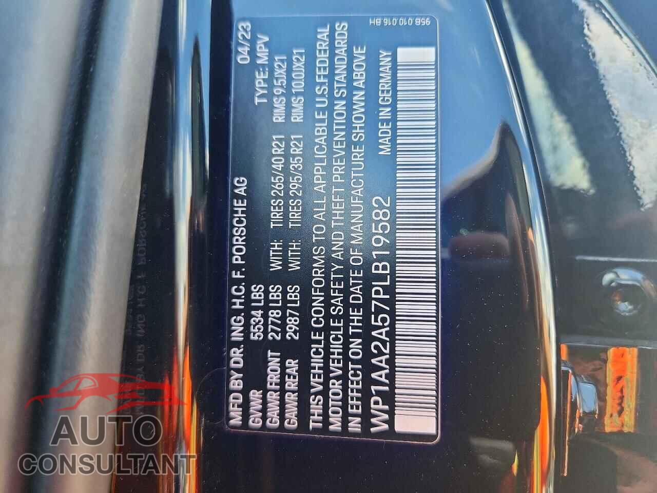 PORSCHE MACAN 2023 - WP1AA2A57PLB19582