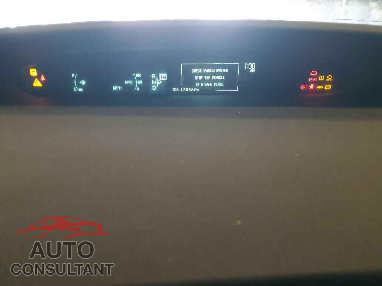 TOYOTA PRIUS 2013 - JTDKN3DU0D0354597