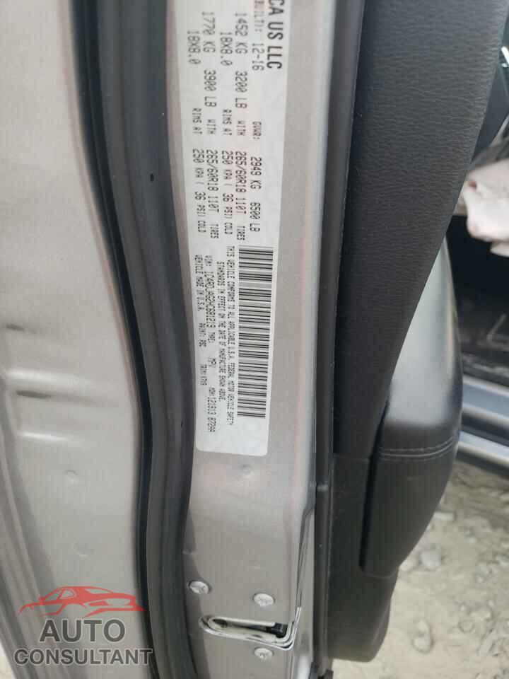 DODGE DURANGO 2017 - 1C4RDJAG2HC681219