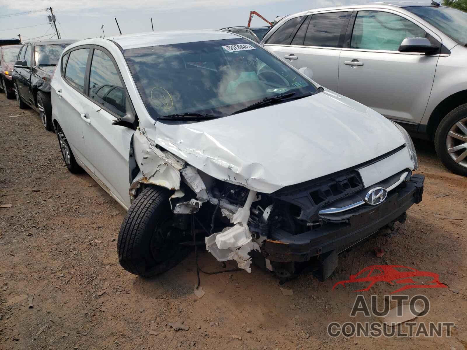 HYUNDAI ACCENT 2016 - KMHCT5AEXGU283470