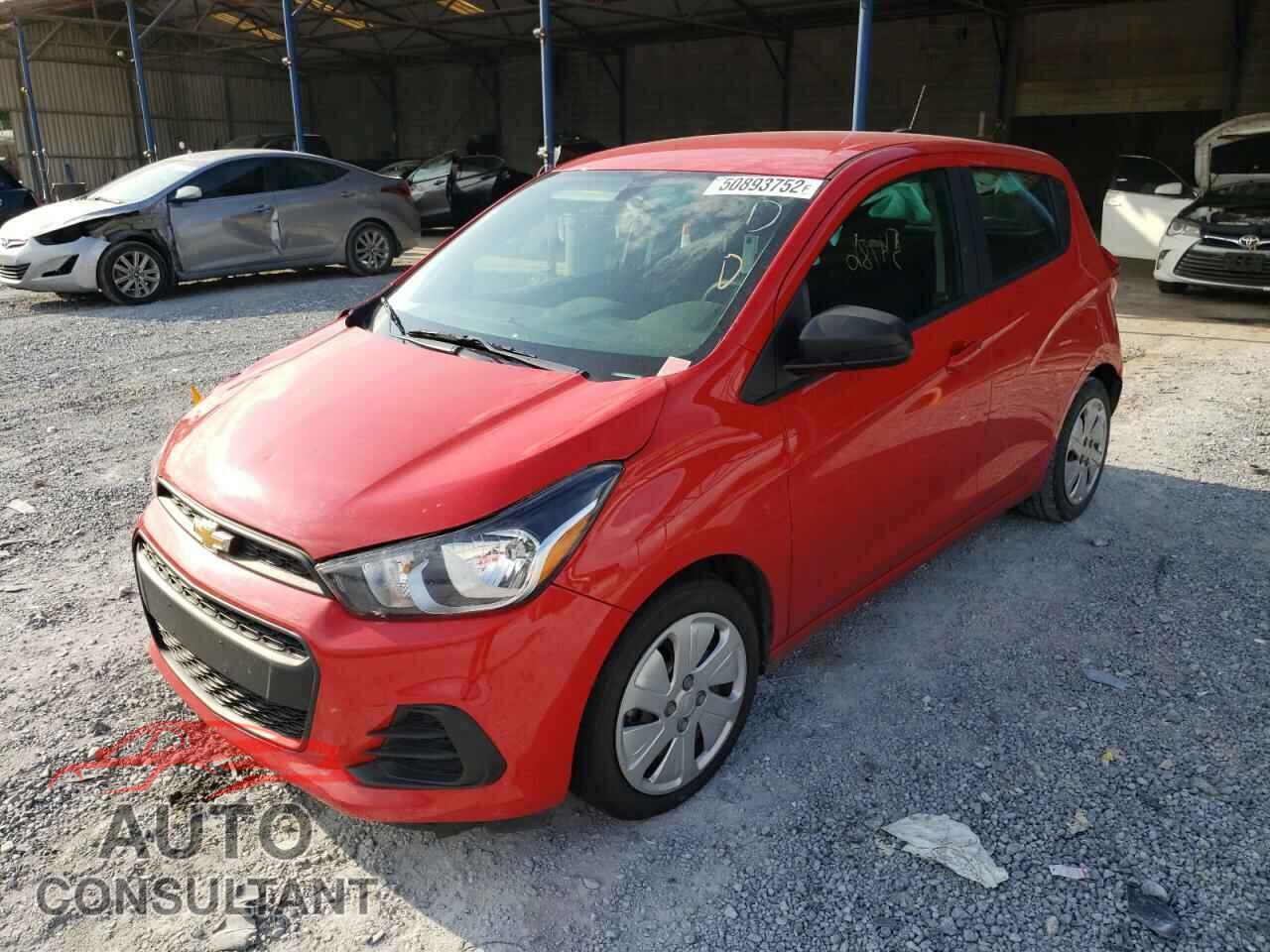 CHEVROLET SPARK 2017 - KL8CB6SA8HC746697