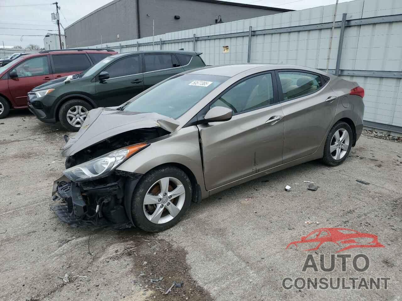 HYUNDAI ELANTRA 2013 - 5NPDH4AE4DH394977
