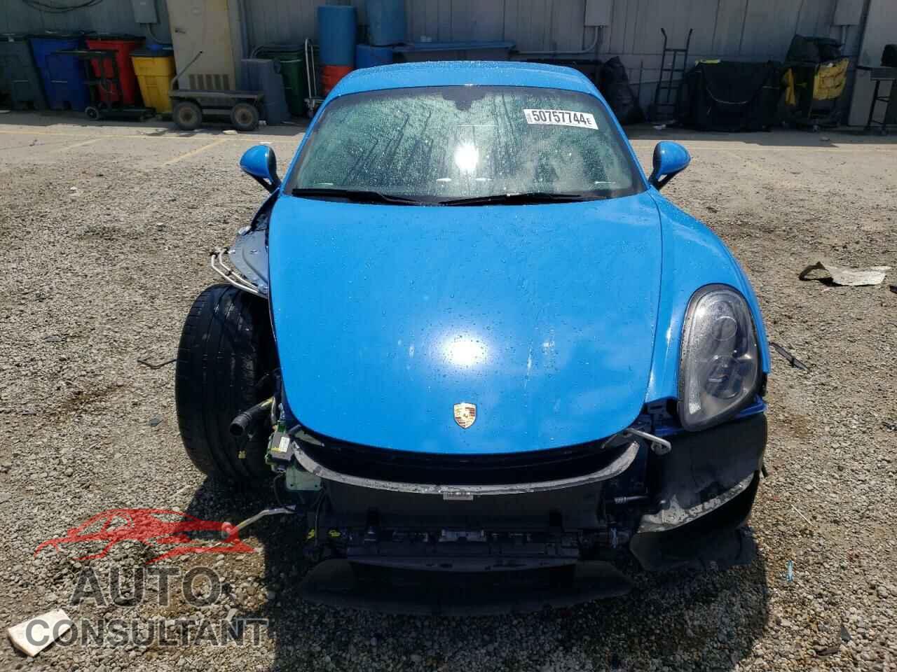 PORSCHE CAYMAN 2016 - WP0AC2A80GK192515