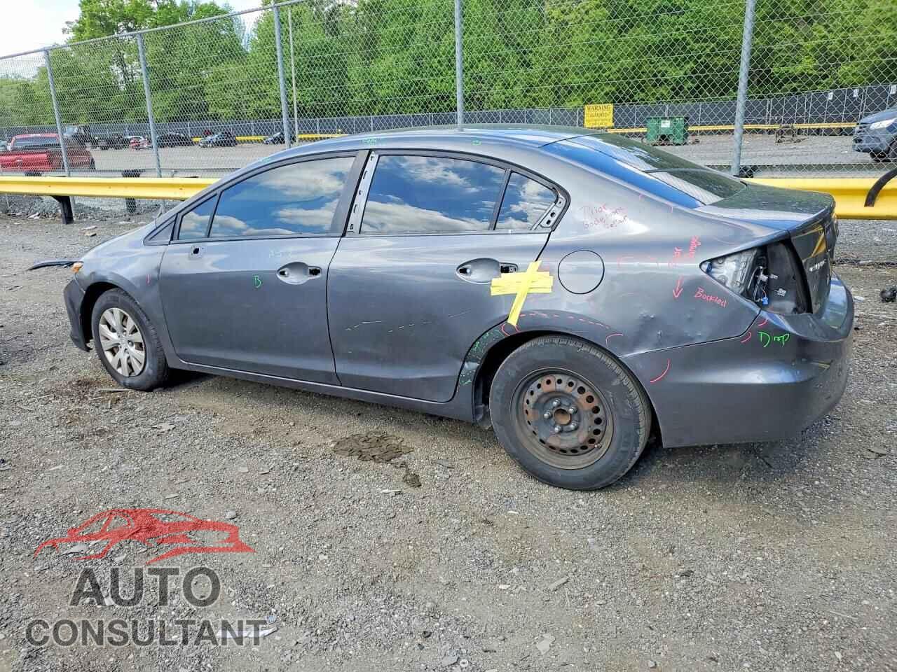 HONDA CIVIC 2012 - 19XFB2F55CE314287