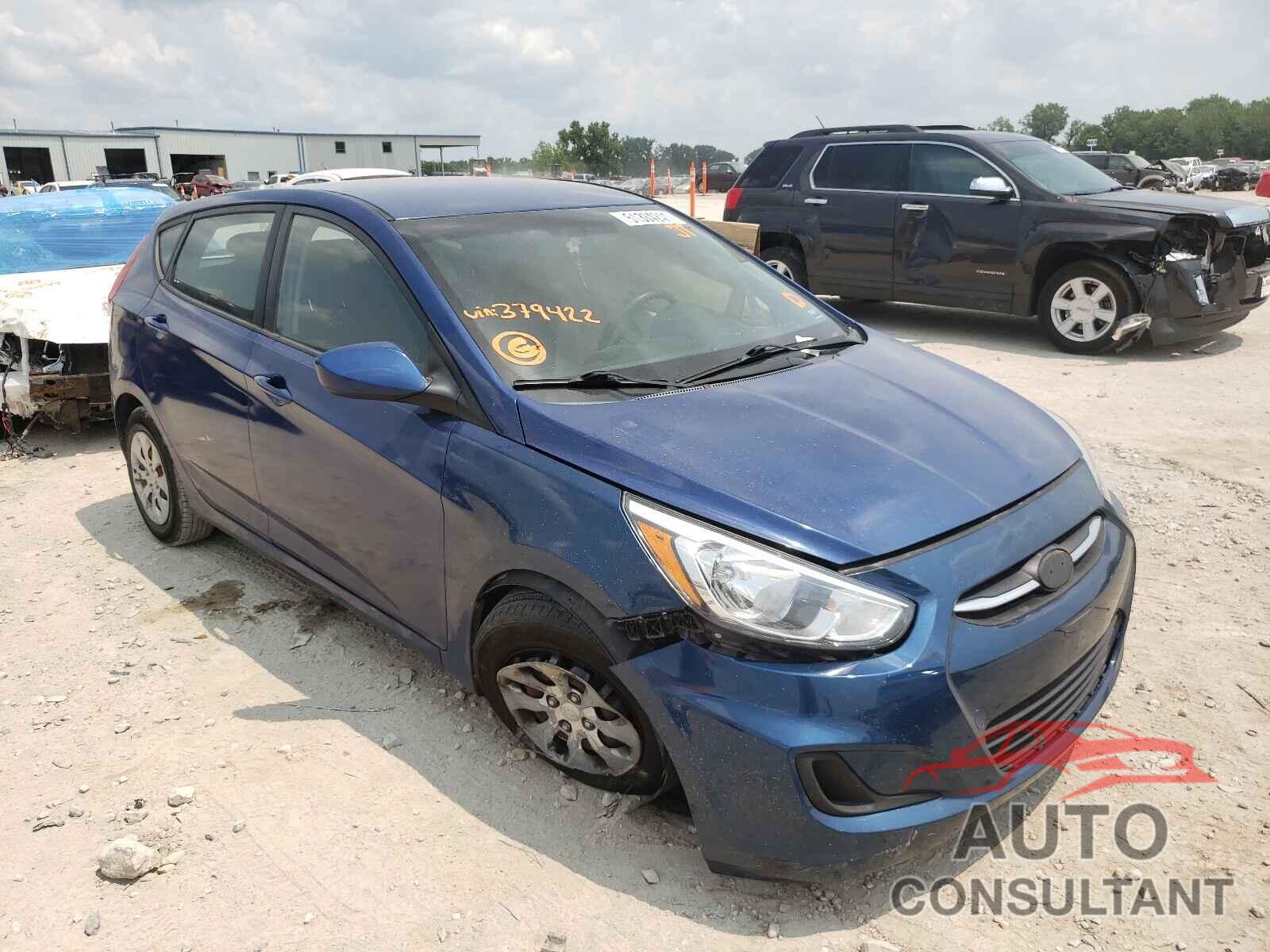 HYUNDAI ACCENT 2016 - KMHCT5AE4GU243143